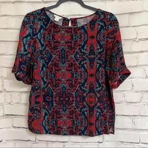 Monsoon Button Back Closure Cotton Blouse Top